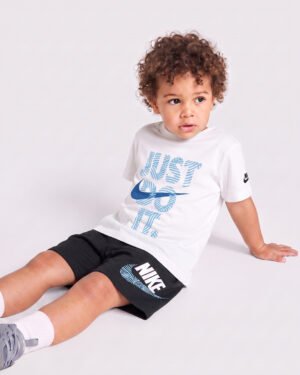Nike Just Do It Graphic Shorts And T-shirt Set